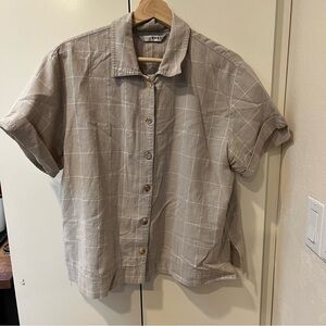 Vintage short sleeve button up